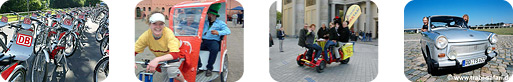 Berlin Stadtour mit Vehikeln
